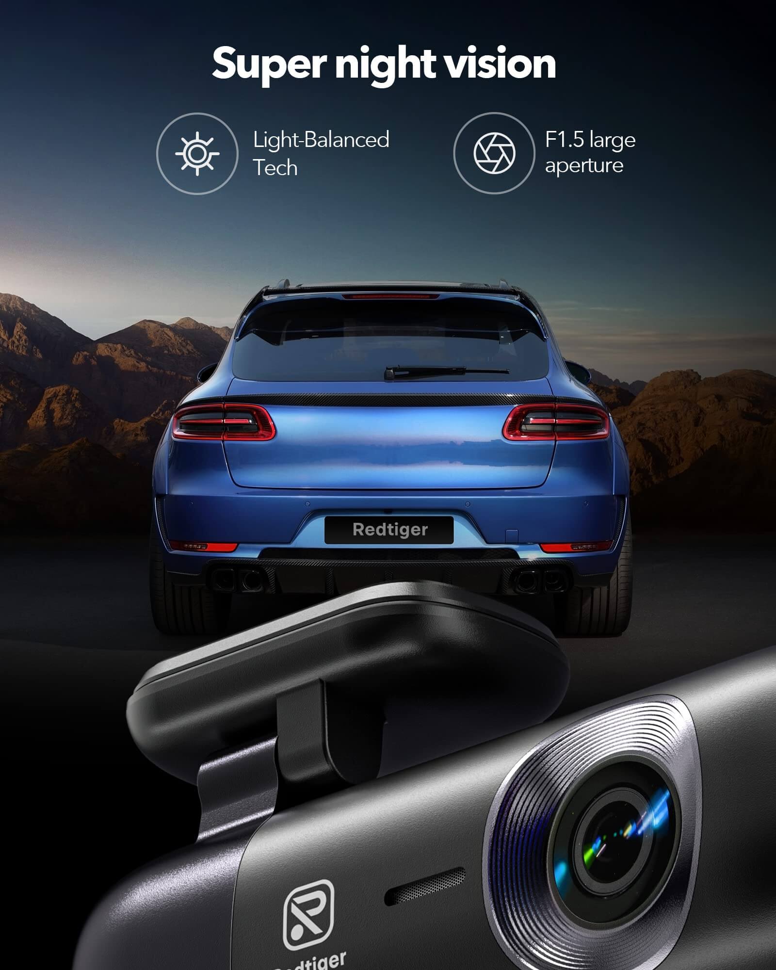 Redtiger F9 Mini Dash Cam Hot Sales REDTIGER Dash Cam