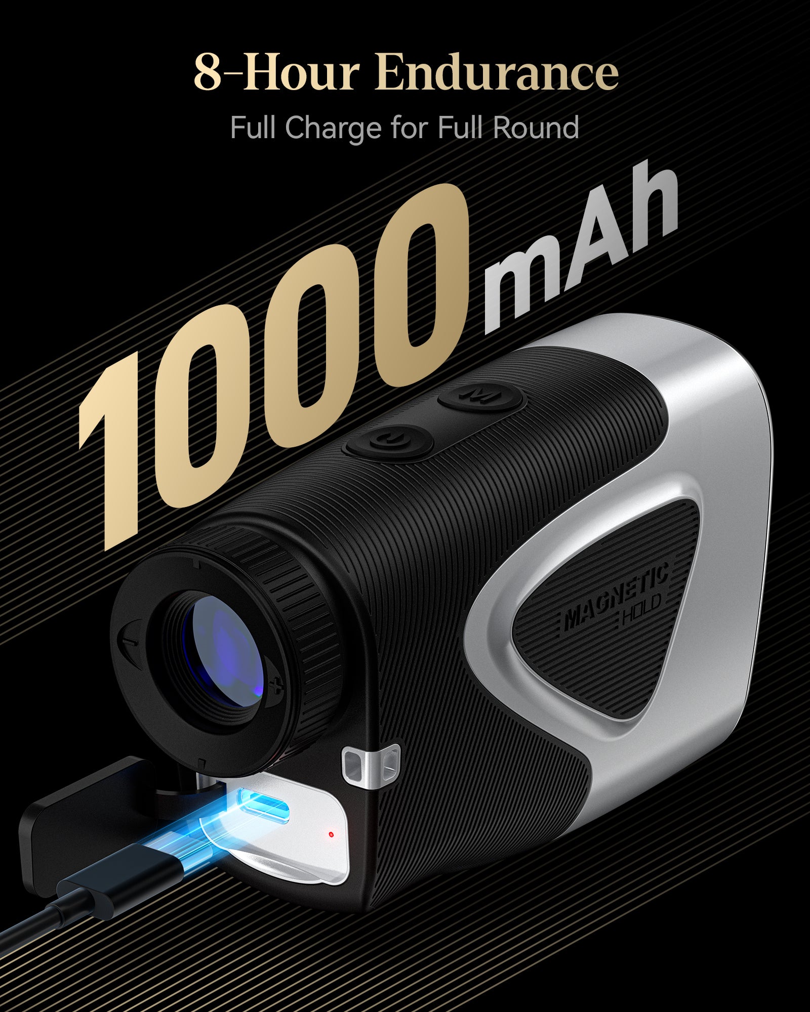Redtiger Light-Adaptive Upgraded Laser Golf Rangefinder For 1200 Yards Hot Sales REDTIGER Official