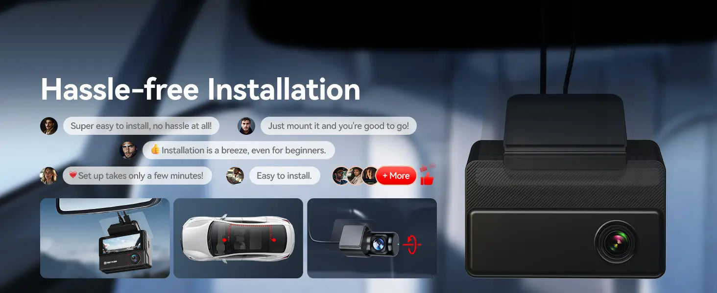 Easy-Install Dash Cam: Set Up in Minutes with No Wiring Hassles