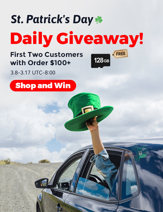 REDTIGER Official Site 4K UHD Smart Car Dash Cam with WiFi