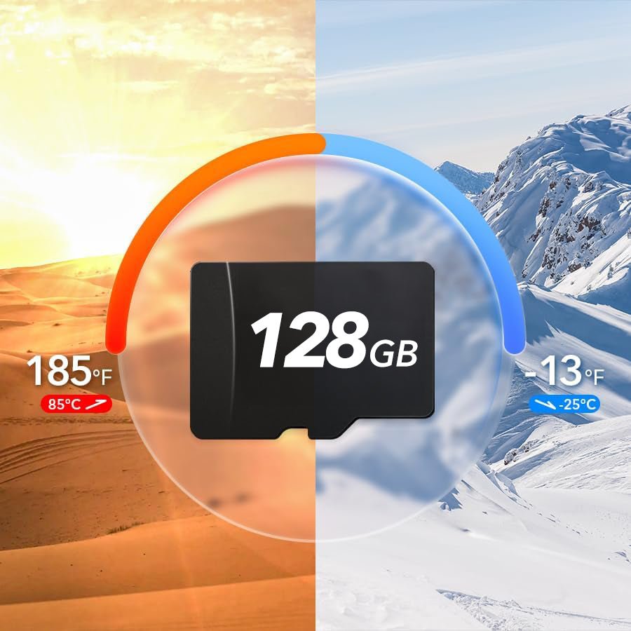 Choice: 128GB SD Card Accessories REDTIGER Dash Cam   