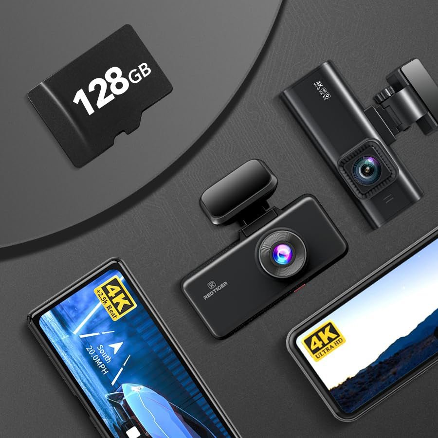 Choice: 128GB SD Card Accessories REDTIGER Dash Cam   