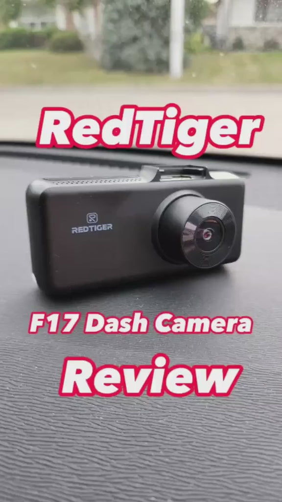 Redtiger F17 4K 3Channel 5G Wifi Dash Cam REDTIGER Official
