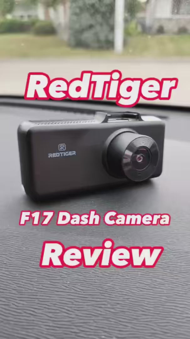 Redtiger F17 3-Channel 5G Wifi Dash Cam Hot Sales REDTIGER Dash Cam