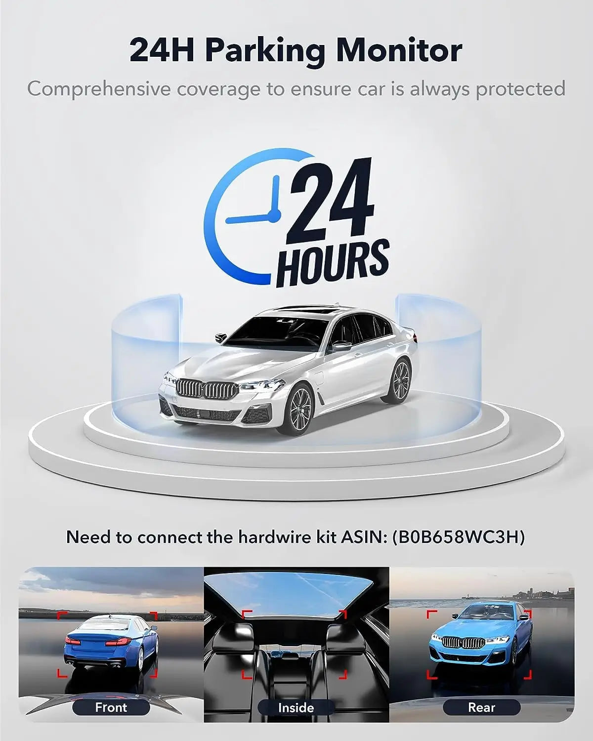Redtiger F17 3-Channel 5G Wifi Dash Cam Hot Sales REDTIGER Dash Cam