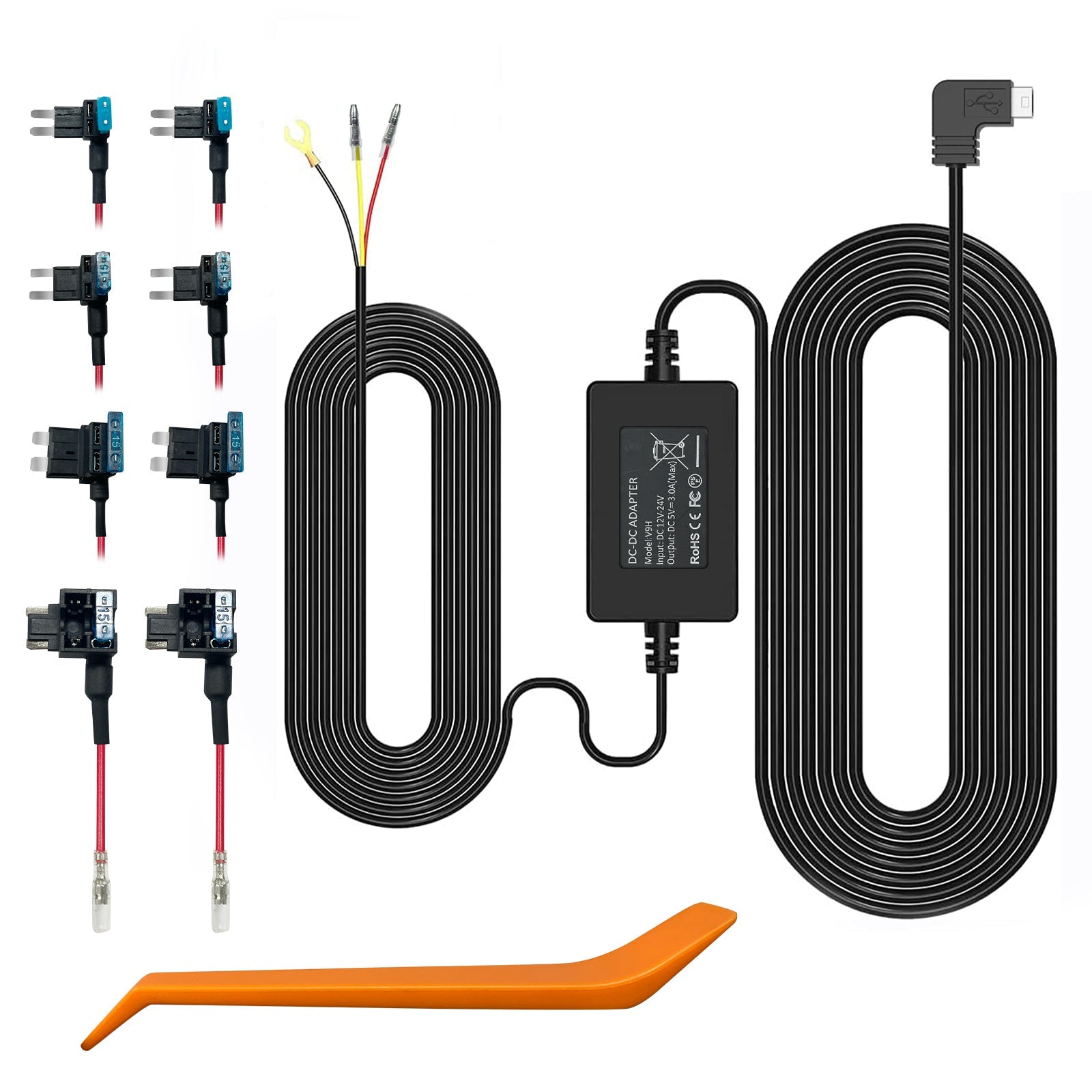 Choice：Parking Protection Hardwire Kit For Parking Monitor Accessories REDTIGER Official For F7N  