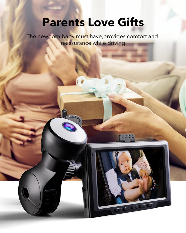 Redtiger 1080P Full-Color Night Vision Rear Facing Baby Monitor - REDTIGER Official