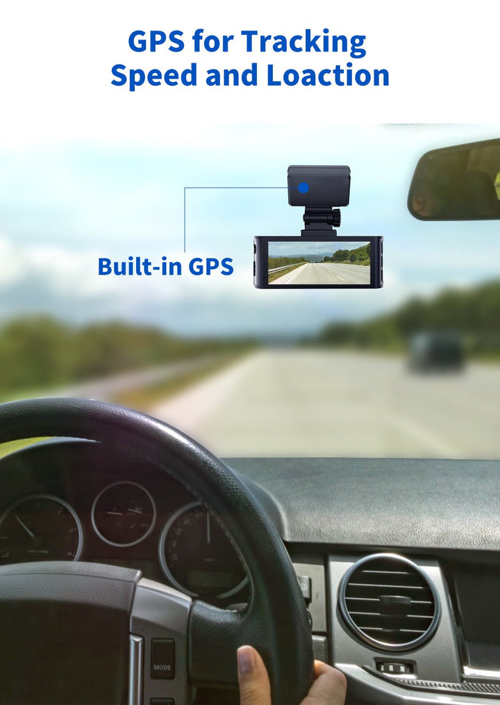 Redtiger F7N/F17 Dash Cam 3M Mount with GPS Module Accessories REDTIGER Dash Cam   