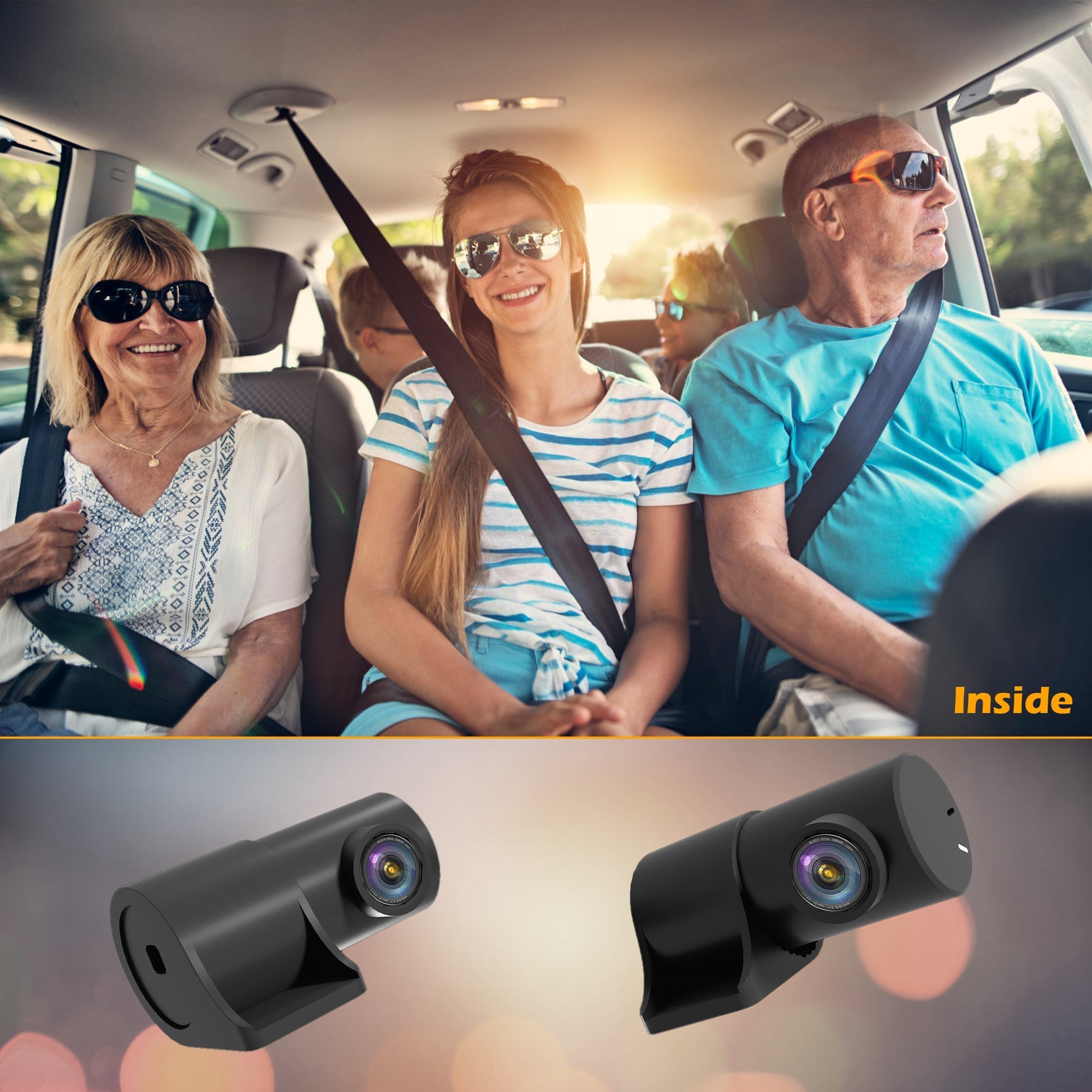 Redtiger in-Car Rear Camera Accessories REDTIGER Dash Cam   